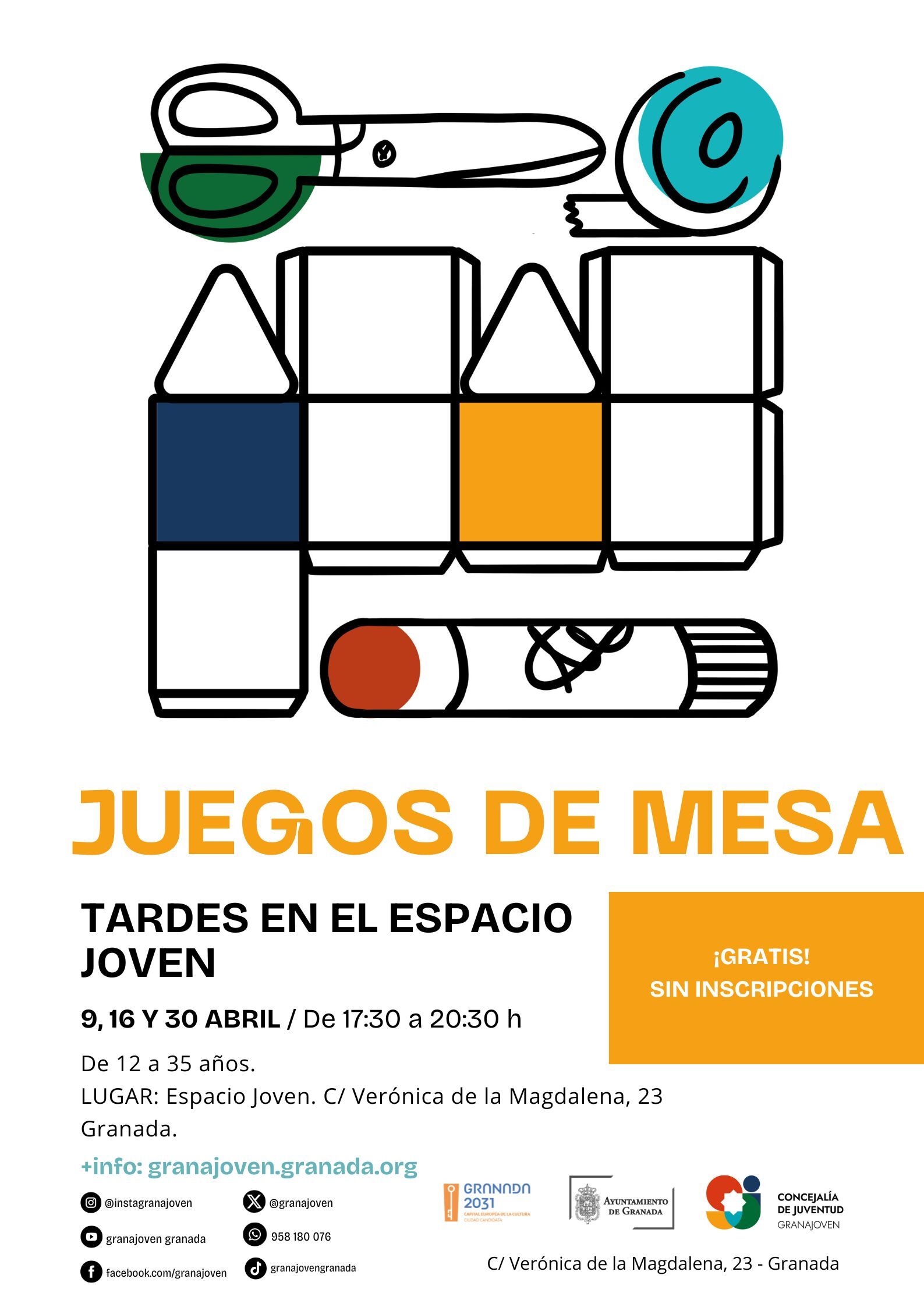 Tardes de JUEGOS DE MESA